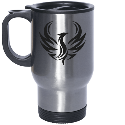 Mug isotherme logo noir