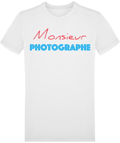 T-Shirt Coton Bio – Monsieur Photographe