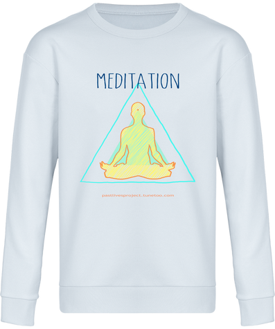 unisex sweatshirt meditation