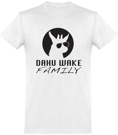 Tee Shirt Homme Col rond Manches Courtes Dahu Wake Family