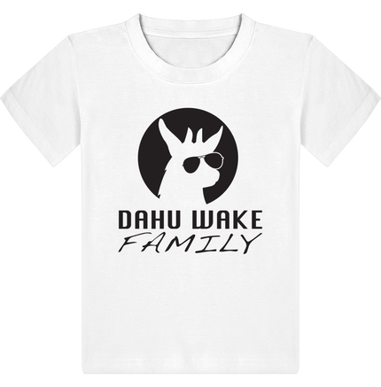 T-shirt enfant 20 coloris au choix Dahu Wake Family