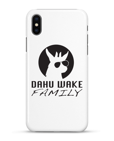 Coque Iphone X Dahu Wake Family