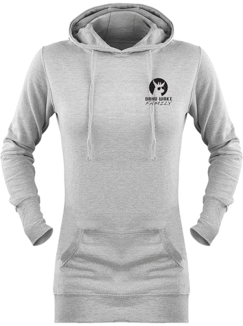 Sweat capuche femme long, plusieurs coloris