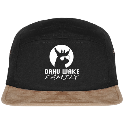 Casquette 2 coloris visiere daim dahu blanc