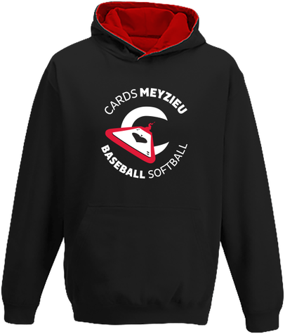 Sweat Baseball Noir Enfant logo Cards