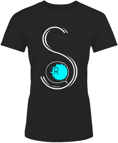 Tee-shirt Femme - S.Records bleu