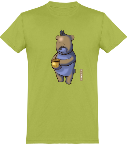 Bear cub in honey