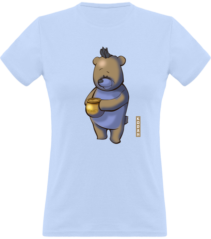 Bear cub in honey