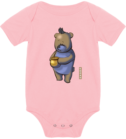 Bear cub in honey