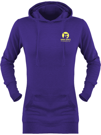 Sweat long femme 5 coloris logo Jaune 