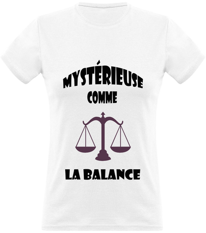 T-shirt femme - Balance