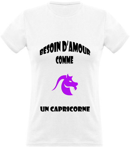 T-shirt femme - Capricorne