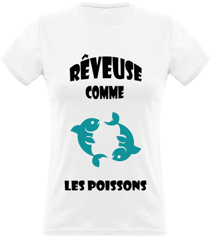 T-shirt femme - Poissons