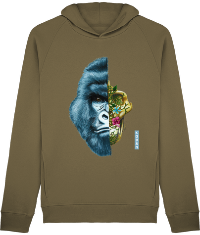 Gorilla disappearance textile bio