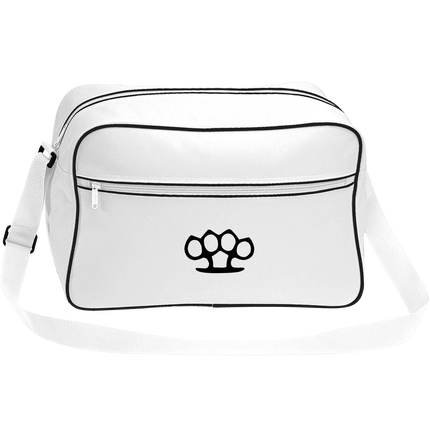 Sac bandoulière rétro Bourre-Pif blanc