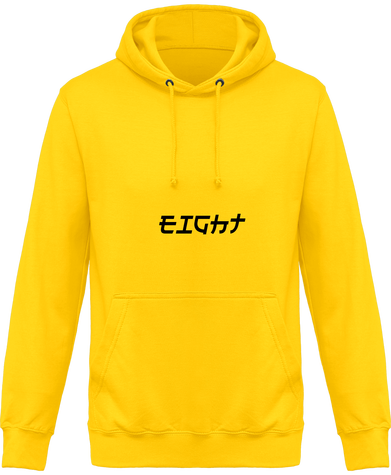 Sweat à capuche avec gros logo (EIGHT)