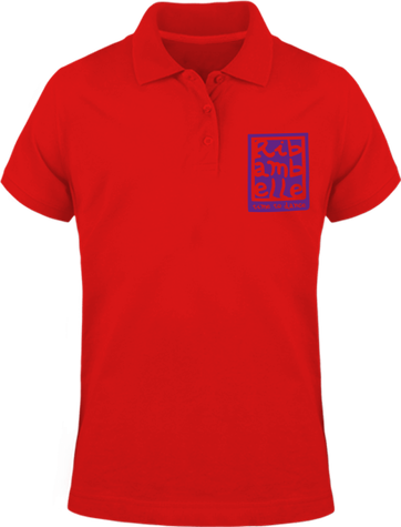 Polo homme Ribambelle rouge-violet