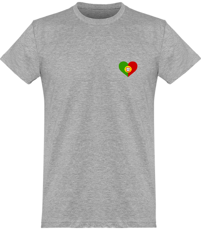 T-Shirt Homme Coeur Portugal