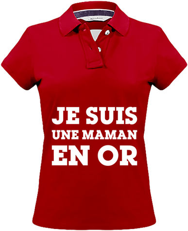 Polo Vintage Femme 220g