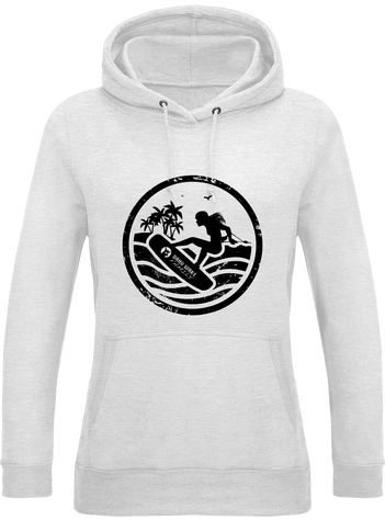Sweat shirt multicolor rideuse logo noir