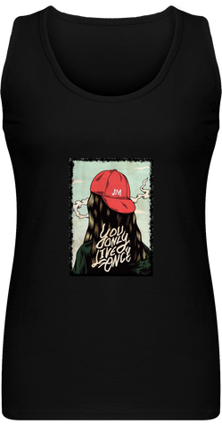 JM ON ROAD FEMME DEBARDEUR YOLO CASQUETTE 