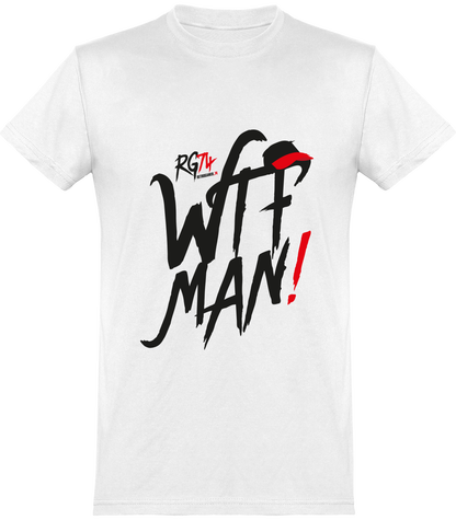 Camiseta WTF RetroGamer.  Impresión Digital