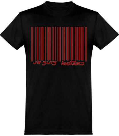 T-shirt homme code barre