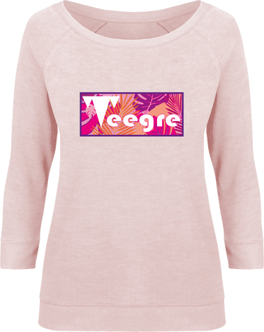 Teegre jungle script rose pull women