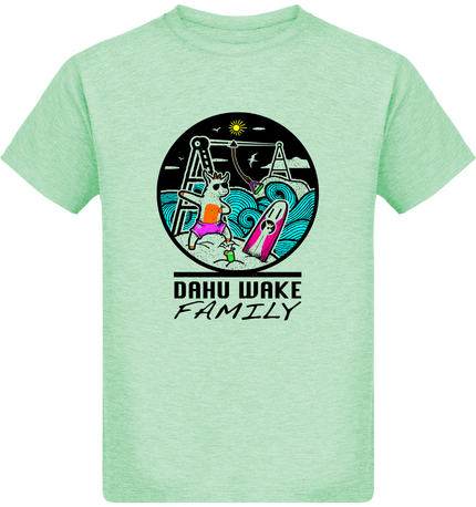 T-shirt wakeboard enfant dahu dansant 