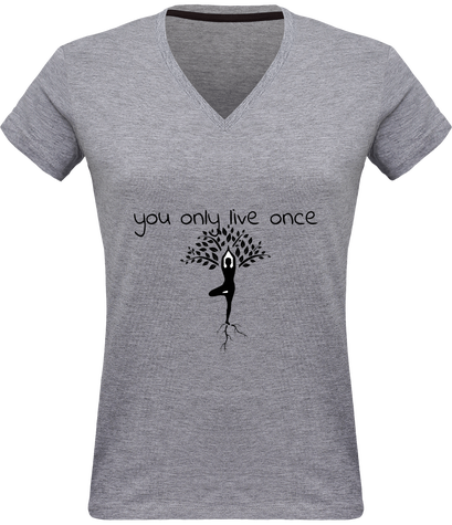 JM ON THE ROAD FEMME TEE SHIRT YOGA 