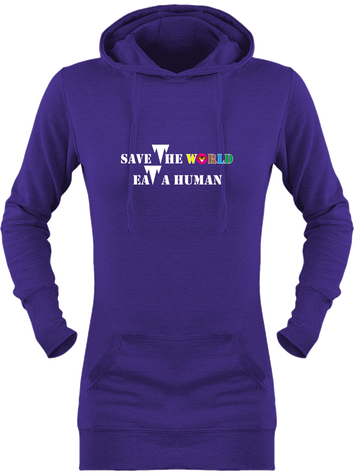 Mme Teegre save the World Hoodie women