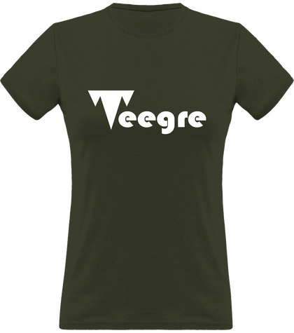 Teegre script classic t-shirt women