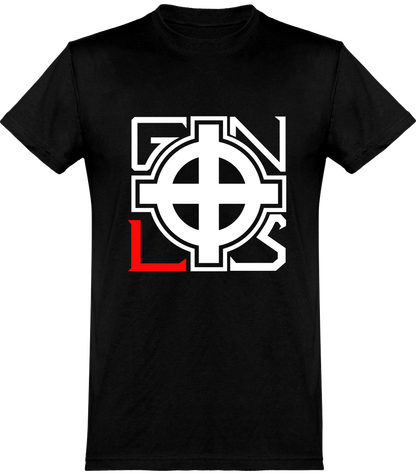 Tshirt noir GNLS avec croix celtique