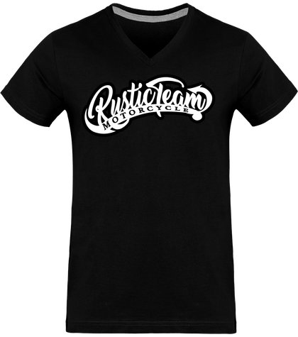 Tee-shirt col en V Homme - Rustic Team