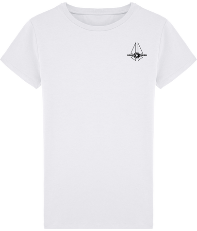 T-SHIRT MOULANT DARK BIKER LOGO NOIR