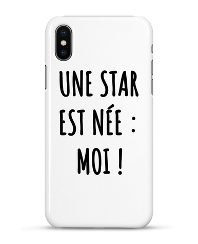 iPhone X Coque Feat. Humour