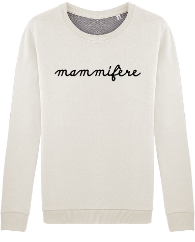 Sweat, broderie 