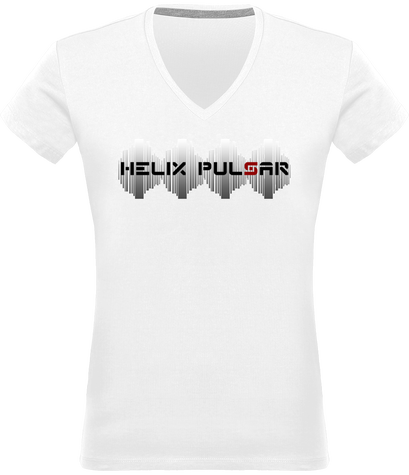 T-Shirt Helix Pulsar Electro Waves - Femme