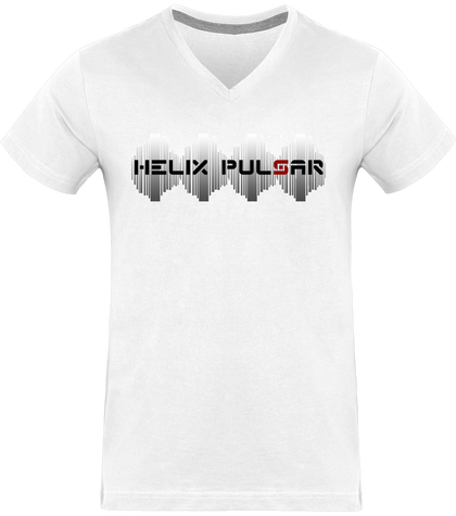 T-Shirt Helix Pulsar Electro Waves - Homme
