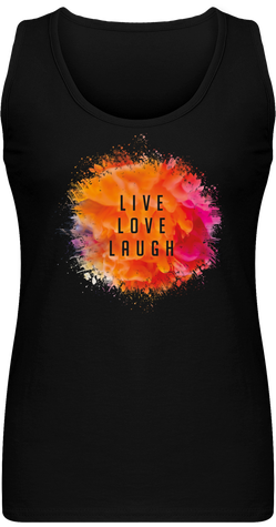 T-shirt Femme Live Love Laugh