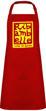 Tablier Ribambelle rouge-jaune