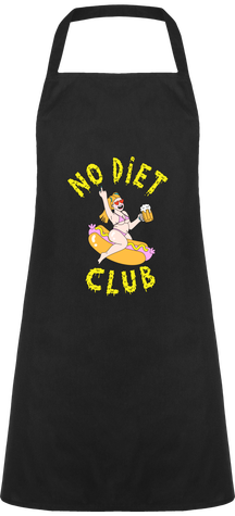 No Diet Club Kitchen Apron