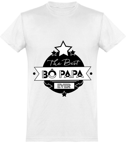 Tee Shirt Bô Papa motif Black