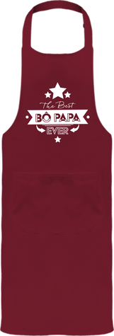 Tablier de sommelier ou jardinier Bô Papa White
