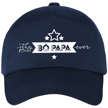Casquette Bô Papa White