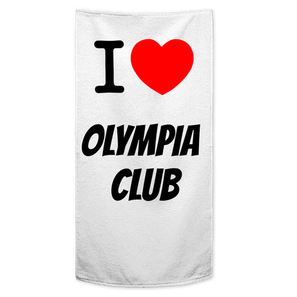 Serviette I love Olympia