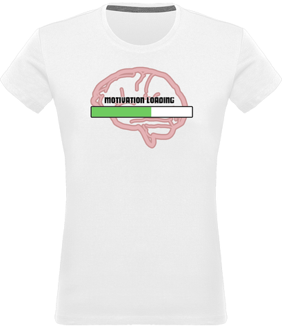 Tshirt motivation loeading pour femme