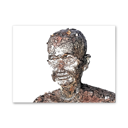 Tableau Comic moine