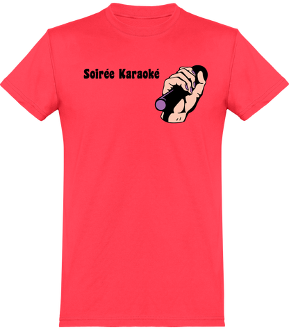 Tee shirt Homme Soirée KARAOKE