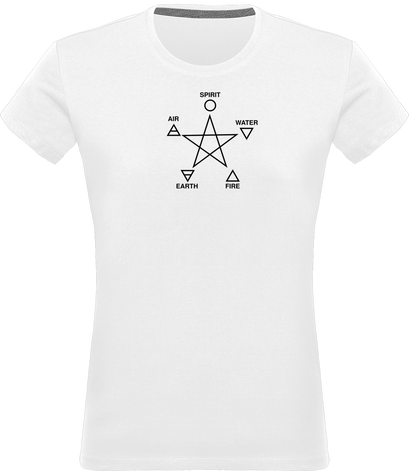 Tee shirt Femme pentacle 